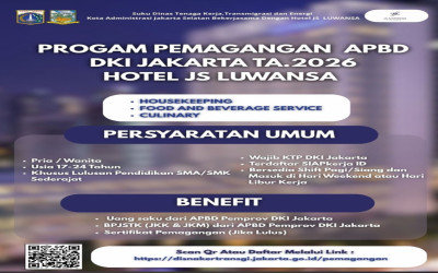 PROGRAM PEMAGANGAN APBD DKI JAKARTA TA. 2026 HOTEL JS LUWANSA